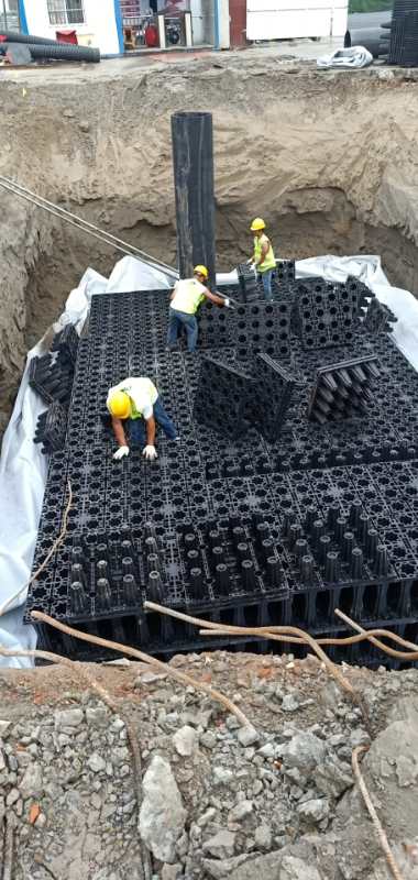 德勵石順利簽約并施工杭州經(jīng)濟技術(shù)開發(fā)區(qū)濕地單元規(guī)劃幼兒園工程雨水收集系統(tǒng)